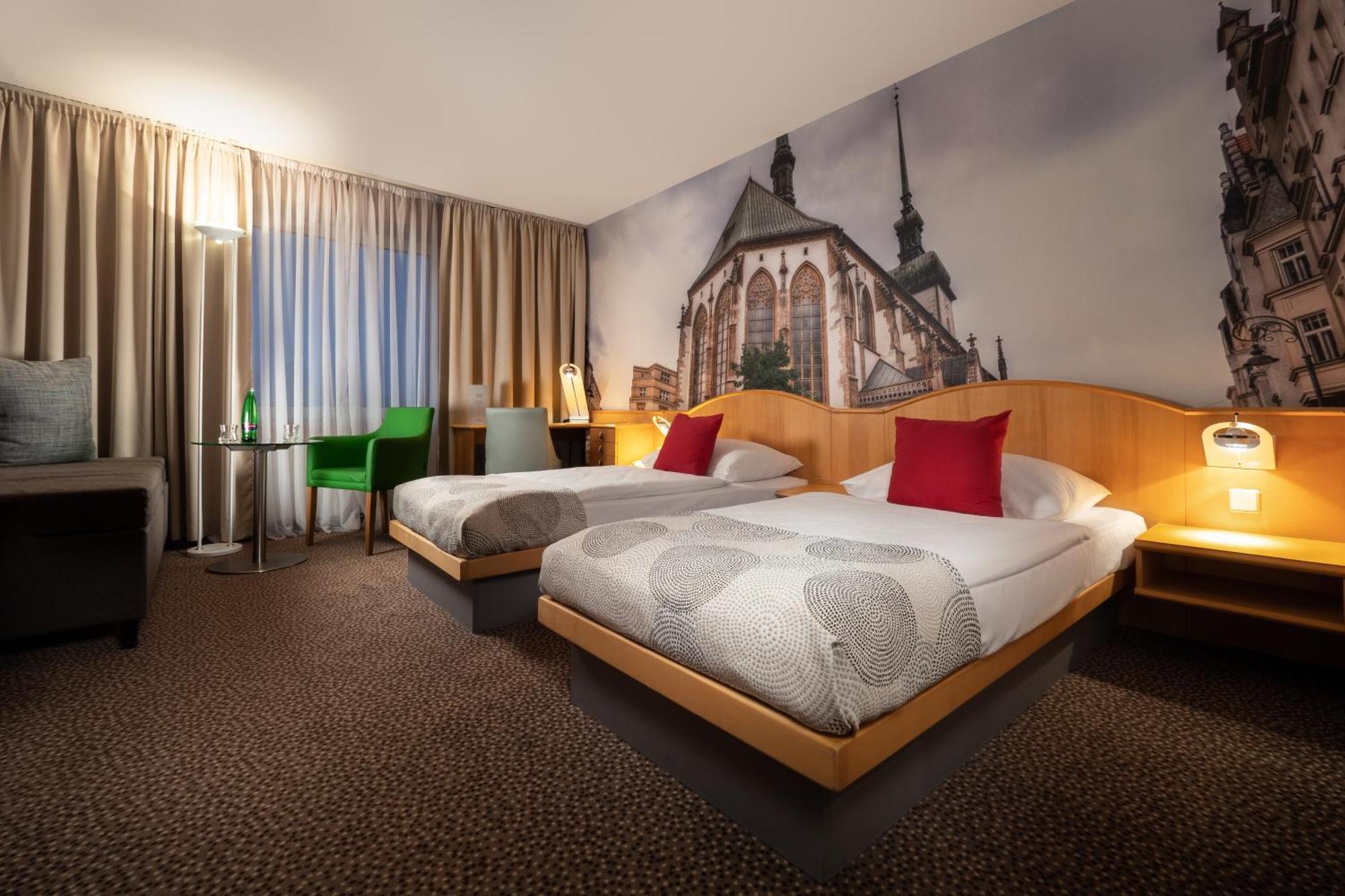Cosmopolitan Bobycentrum - Czech Leading Hotels เบอร์โน ห้อง รูปภาพ