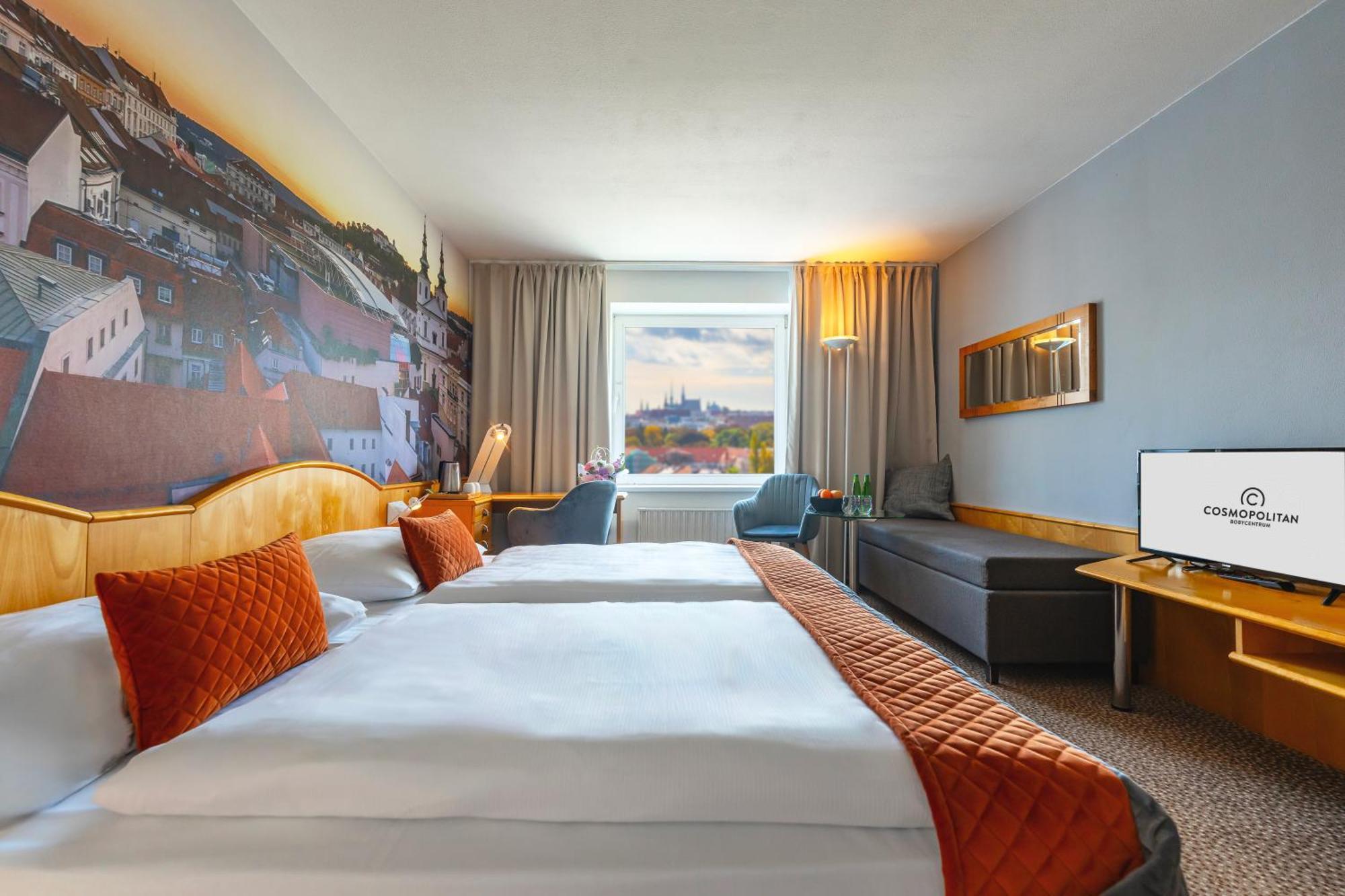 Cosmopolitan Bobycentrum - Czech Leading Hotels เบอร์โน ห้อง รูปภาพ